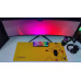 900X400X3 Printed Mousepad Black Waves