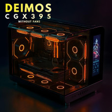 Game Arena CGX395 DEIMOS Black High-End LCD ATX Large Case (NO FANS)