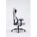 CHX27 COMFEX High-End Butterfly mechanism Cold Mold Foam Gaming chair Leather Gray White