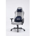 CHX27 COMFEX High-End Butterfly mechanism Cold Mold Foam Gaming chair Leather Gray White