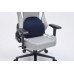 CHX27 COMFEX High-End Butterfly mechanism Cold Mold Foam Gaming chair Leather Gray White