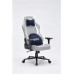 CHX27 COMFEX High-End Butterfly mechanism Cold Mold Foam Gaming chair Leather Gray White