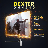 Game Arena GM4240 DEXTER 24in 240Hz VA 1msOD 1080p FreeSync