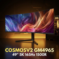 Game Arena GM4965 COSMOS V2 49" VA 1500R 144Hz 5K ULTRA WIDE 8bit+FRC Game Arena GM4965 COSMOS V2 49" VA 1500R 144Hz 5K ULTRA WIDE 8bit+FRC