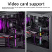 High-End Double sides ARGB GPU Stand 3pin