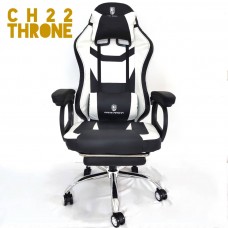 CH22 THRONE Gaming Chair BLACK&WHITE
